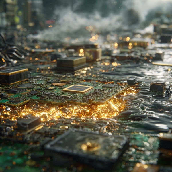 از موبایل تا مدال المپیک: بازیافت زبالههای الکترونیکی (E-waste) برای استخراج فلزات گرانبها