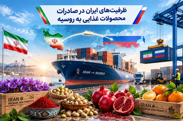 همکاری ایران و روسیه در صنایع غذایی و دارویی؛ فرصتها و چالشهای توسعه تجارت