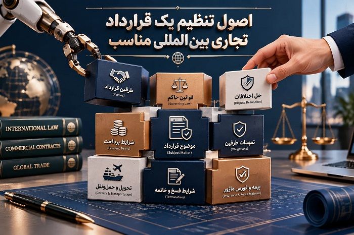 انواع قرارداد تجاری بینالمللی و نکات حقوقی آن