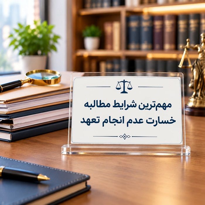 اگر طرف قرارداد به تعهدش عمل نکند، چگونه خسارت بگیریم؟
