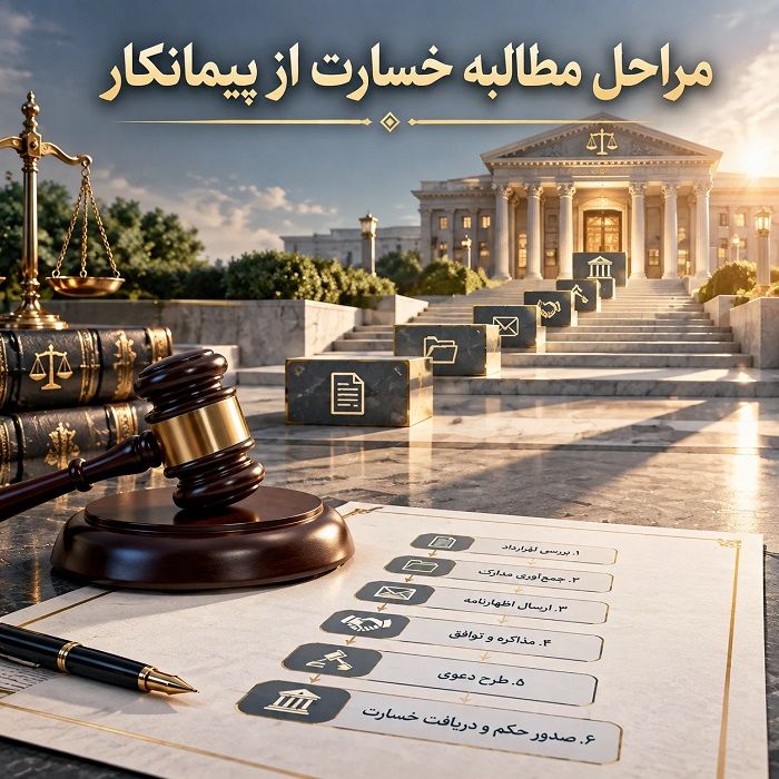 پیمانکار به تعهداتش عمل نکرده است؟ راهنمای مطالبه خسارت و راهکارهای کاهش زیان اقتصادی