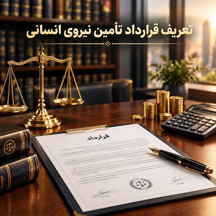 قرارداد تأمین نیروی انسانی جهت ارائه خدمت؛ ۹ نکته حقوقی و مالی مهم برای تنظیم قراردادی مطمئن