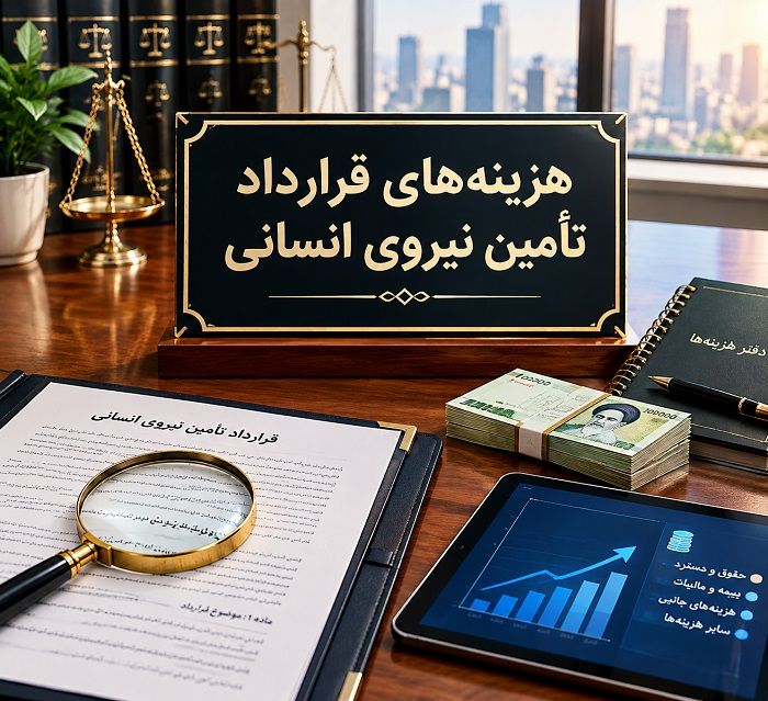 قرارداد تأمین نیروی انسانی جهت ارائه خدمت؛ ۹ نکته حقوقی و مالی مهم برای تنظیم قراردادی مطمئن