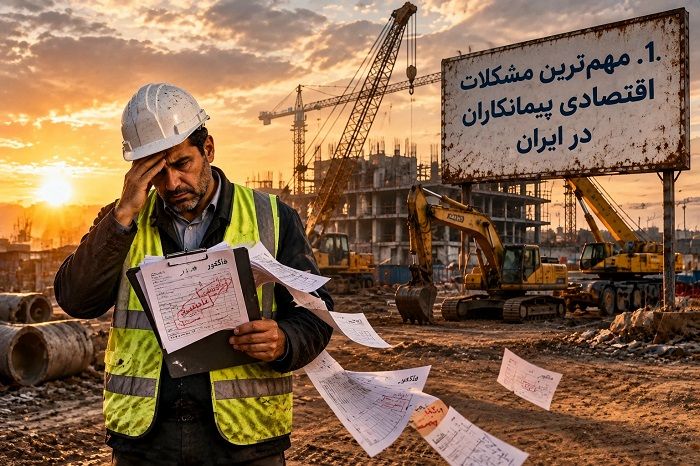 مشکلات پیمانکاران در ایران؛ بررسی چالش‌های اقتصادی و حقوقی و راهکارهای حل آن‌ها