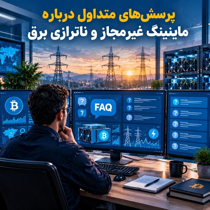 چرا ماینینگ غیرمجاز باعث ناترازی برق می‌شود؟ بررسی دلایل و پیامدها
