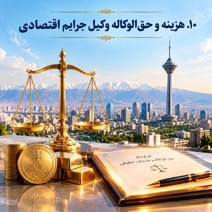 چرا انتخاب بهترین وکیل جرایم اقتصادی در تهران اهمیت دارد؟ راهنمای جامع حقوقی