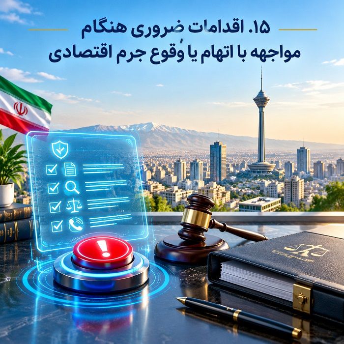 چرا انتخاب بهترین وکیل جرایم اقتصادی در تهران اهمیت دارد؟ راهنمای جامع حقوقی