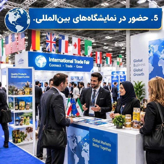 چگونه برای صادرات کالای خود مشتری خارجی پیدا کنیم؟ راهنمای جامع جذب خریدار بین‌المللی