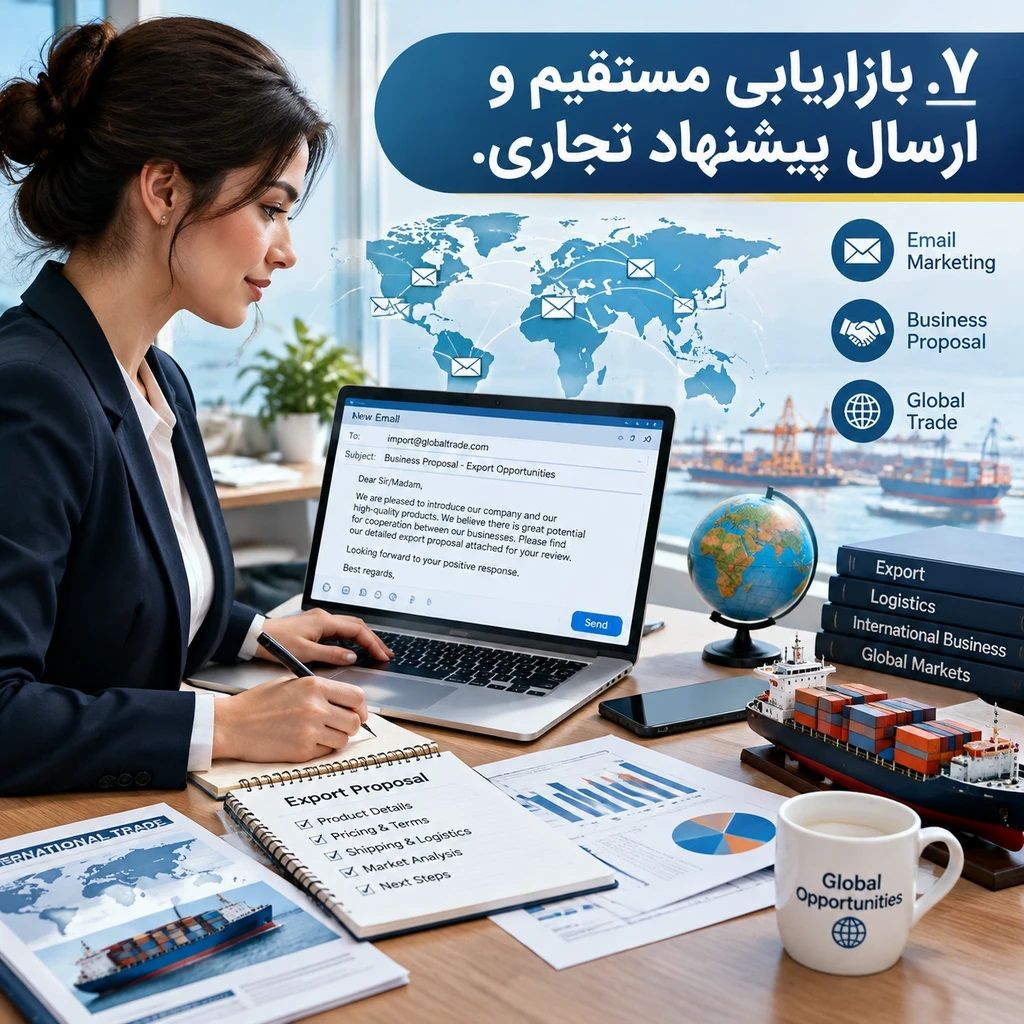 چگونه برای صادرات کالای خود مشتری خارجی پیدا کنیم؟ راهنمای جامع جذب خریدار بین‌المللی