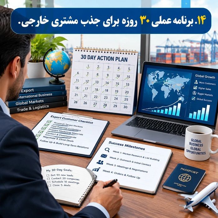 چگونه برای صادرات کالای خود مشتری خارجی پیدا کنیم؟ راهنمای جامع جذب خریدار بین‌المللی