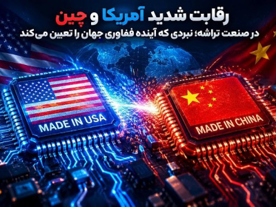 رقابت شدید آمریکا و چین در صنعت تراشه؛ نبردی که آینده فناوری جهان را تعیین می‌کند