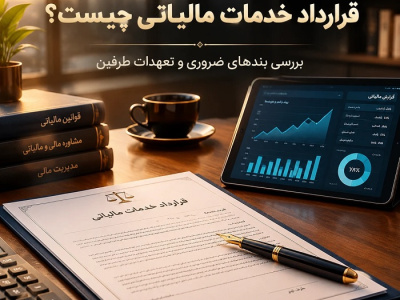 قرارداد خدمات مالیاتی چیست؟ بررسی بندهای ضروری و تعهدات طرفین
